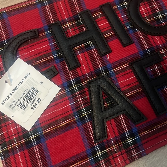 Plaid red bag chic - Picture 2 of 3